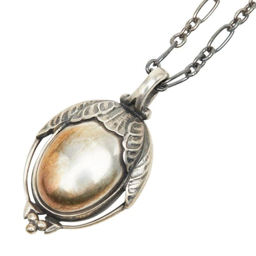 Georg Jensen Fruit Paint Necklace Sterling Silver 925